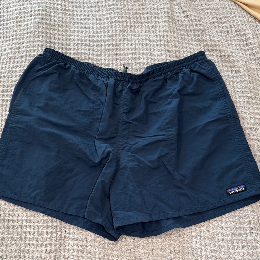 Patagonia Men's Dark Navy Athletic Shorts